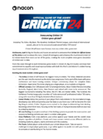 Nacon Press Release Statement on #Cricket24 - Image 1.png